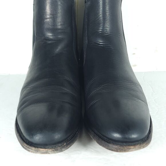THURSDAY Boot Company Men’s Cavalier US8,5 Black Leather Pull On Chelsea Boots main image 10